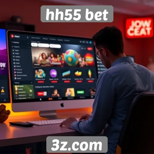 experiência do usuário no site hh55 bet